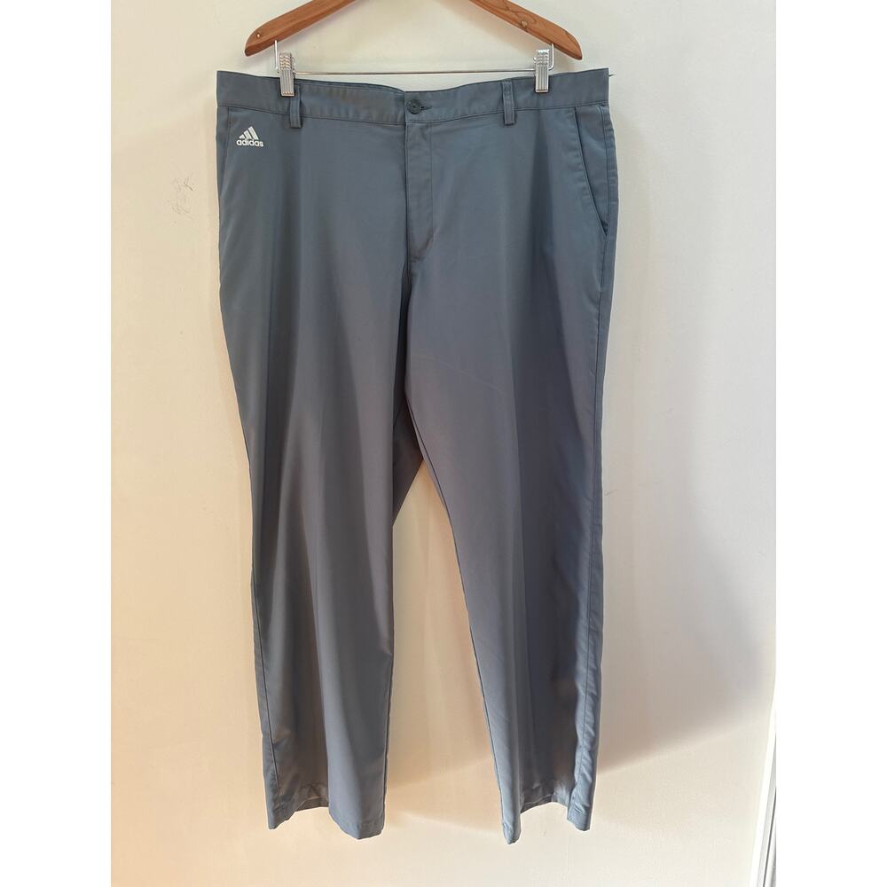 Adidas Golf Pants Dark Gray Climalite Performance Straight Men's Size 40x32